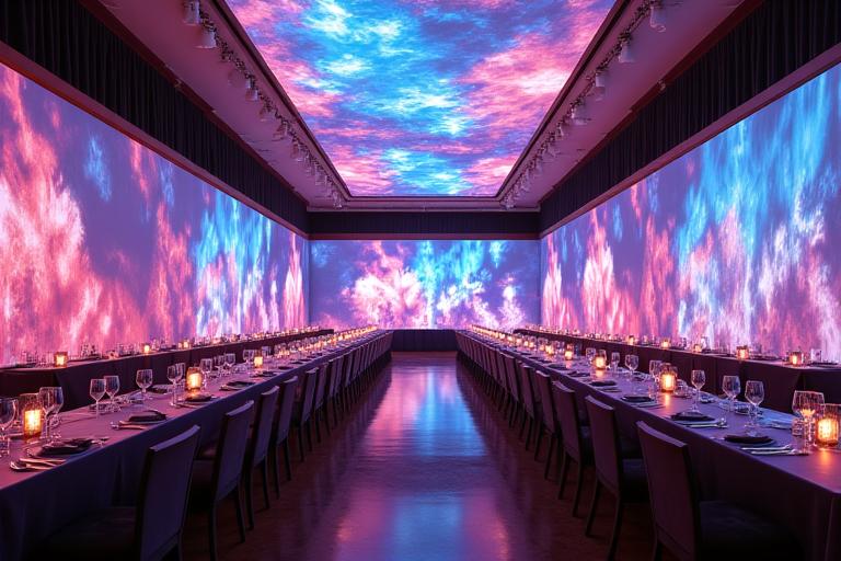 360도 몰입형 연회장